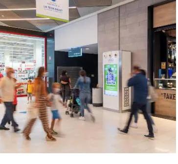 Sistema purificación aire UAP en Finestrelles Shopping Centre Barcelona